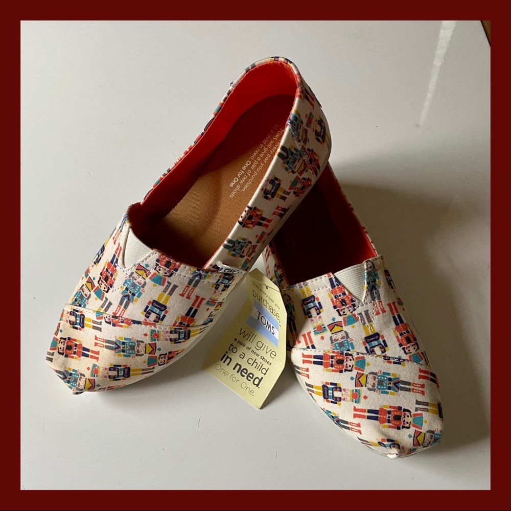 Toms Alpargata Holiday Nutcracker